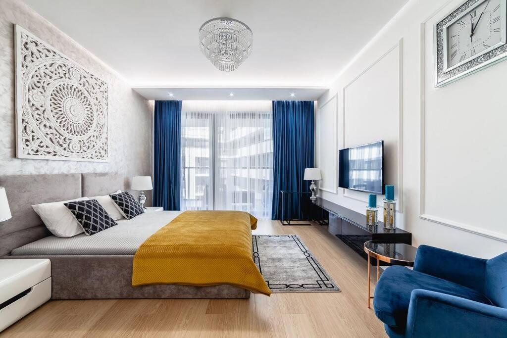 Stylowy Apartament Centrum Warszawy Z Tarasem 바르샤바 외부 사진