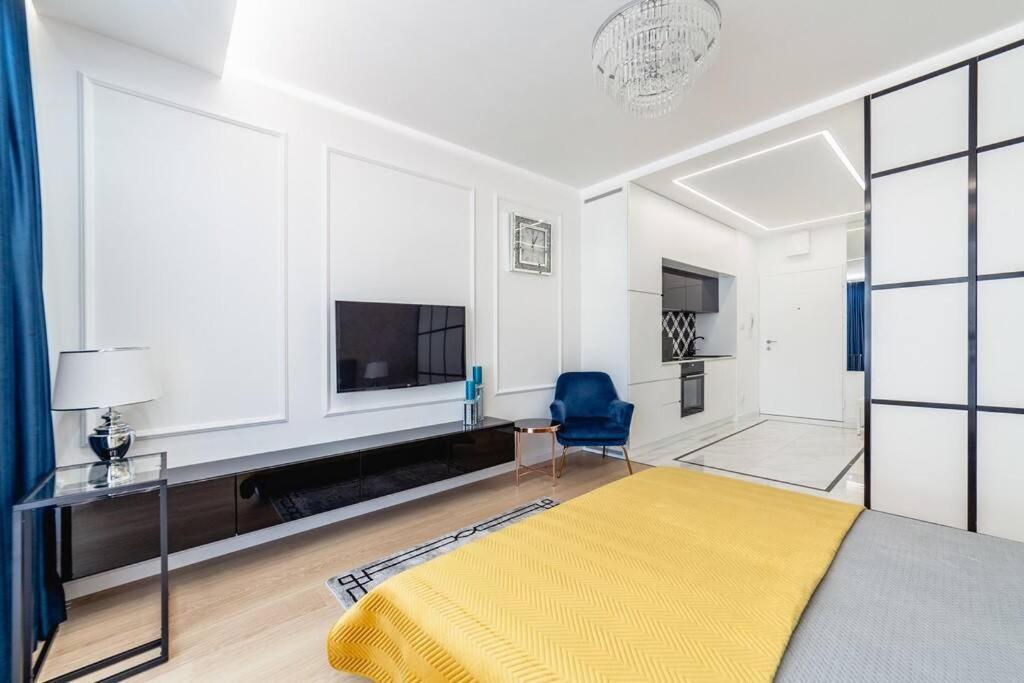 Stylowy Apartament Centrum Warszawy Z Tarasem 바르샤바 외부 사진